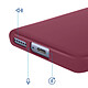 Avizar Coque Soft-Touch pour Redmi Note 15 4G en Silicone Anti-dérapant Bordeaux pas cher