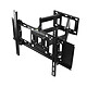 Avizar Support Mural Orientable et Extensible pour TV 32 à 80 pouces Charge 50 kg Ce support mural est compatible avec les téléviseurs de 32 à 80 pouces et supporte une charge maximale de 50 kg
