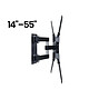 Avizar Support Mural Inclinable pour Téléviseur 14 à 55 Pouces  Charge Maximale 15 kg pas cher