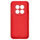Acheter Avizar Coque Soft-Touch pour Redmi Note 15 Pro Plus 5G en Silicone Anti-dérapant Rouge