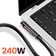Avis Avizar Câble USB-C vers USB-C Power Delivery 240W Conception Coudé 1.5m