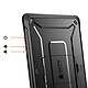 Acheter Supcase Coque Intégrale pour Galaxy Tab A11 Unicorn Beetle Ultra Résistant 360° Noir