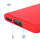 Avizar Coque Soft-Touch pour Redmi Note 15 5G en Silicone Anti-dérapant Rouge pas cher