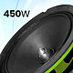 Acheter Avizar Haut-parleur Automobile 10 pouces 450W 25×25cm Sensibilité 95dB Noir / Vert