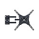 Avizar Support Mural Inclinable pour Téléviseur 14 à 55 Pouces  Charge Maximale 15 kg Le support mural TV réglable accueille les écrans de 14 à 55 pouces pour un montage flexible