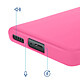 Avizar Coque Soft-Touch pour Redmi Note 15 5G en Silicone Anti-dérapant Fuchsia pas cher