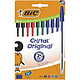 BIC Stylo à bille Cristal Original, boîte carton de 10 Stylo à bille