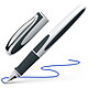 SCHNEIDER Stylo à plume Ray Pointe Moyenne blanc- gris foncé Stylo plume