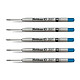 PELIKAN Recharge Grande Capacité pour Stylo Bille 337 Pointe Large B Bleu x 5 Recharge pour stylo bille
