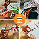 FISKARS Ciseaux Classic Universels Gauchers 21 cm Lames Auto Affutantes et Vis Torx pas cher