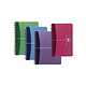 OXFORD Office carnet reliure intégrrale, format A6, quadrillé, polypro, 90F Bloc-note