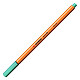 STABILO Stylo-Feutre POINT 88 Pointe Fine 0,4 mm vert glace x 10 Feutre à pointe fine