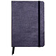 CLAIREFONTAINE CUIRISÉ Carnet souple A6, 144 pages unies - Pétrole Carnet