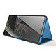 Avis Avizar Étui Miroir pour Galaxy S26 Ultra avec Fenêtre Smart View et Support Pliable Bleu