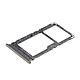 Clappio Tiroir SIM pour Redmi 15 5G / 4G Emplacement Hybride Dual Nano SIM / MicroSD - Pièce de remplacement compatible Xiaomi Redmi 15 4G et 5G idéale pour remplacer un tiroir SIM cassé, perdu ou endommagé