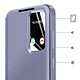 Avis Avizar Étui Smart View pour Galaxy S26 avec Porte-cartes et Finition Antidérapant Gris lavande