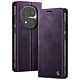 Avizar Étui Vintage pour Redmi Note 15 Pro Plus 5G Collections CaseMe avec Blocage RFID Violet - Protection intégrale du smartphone grâce à la coque interne souple absorbant les chocs et au rabat magnétique qui protège efficacement l'écran contre rayures et chutes