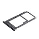 Clappio Tiroir SIM pour Redmi 15 5G / 4G Emplacement Hybride Dual Nano SIM / MicroSD - Pièce de remplacement compatible Xiaomi Redmi 15 4G et 5G idéale pour remplacer un tiroir SIM cassé, perdu ou endommagé
