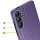 Acheter Avizar Étui Miroir pour Galaxy S26 Ultra avec Fenêtre Smart View et Support Pliable Violet foncé