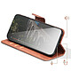 Avis Avizar Étui Portefeuille pour Honor Magic 8 Lite Style Rétro avec Support Marron