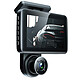URBAN FACTORY Dashcam Full HD Double Lentille avec Écran 4" pour Voiture Noir Ce dashcam possède une double lentille offrant une couverture étendue de la route