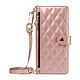 Avizar Étui Bandoulière pour Galaxy S26 Ultra avec Pochette Zippée et Support Vidéo Rose champagne Étui bandoulière pour Galaxy S26 Ultra avec protection intégrale et multi-rangements