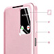Avis Avizar Étui pour Galaxy A37 avec Fenêtre Smart View et Porte-carte Rose