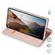 Avis Dux Ducis Étui Clapet pour Galaxy S26 Ultra avec Porte-cartes Série Skin Pro Rose