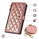 Acheter Avizar Étui Bandoulière pour Galaxy S26 Ultra avec Pochette Zippée et Support Vidéo Rose champagne