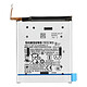 Samsung Batterie Originale Galaxy S25 FE 4900mAh avec Nappe de Connexion Service Pack Gris Batterie conçue exclusivement au Samsung Galaxy S25 FE