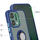 Avis Avizar Coque pour Oppo Reno 14 avec Support Anneau et Fixation Magnétique Bleu