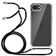 Avizar Coque pour iPhone 17e en Silicone avec Cordon en Nylon Tressé 70cm Transparent Coque antichoc conçue pour protéger efficacement l'iPhone 17e contre les chutes et impacts grâce à sa structure silicone et ses coins bumper renforcés