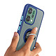 Avizar Coque pour Oppo Reno 14 avec Support Anneau et Fixation Magnétique Bleu pas cher