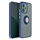 Avizar Coque pour Oppo Reno 14 F / 14 FS avec Support Anneau et Fixation Magnétique Bleu - Coque renforcée aux quatre coins pour mieux absorber les chocs en cas de chute accidentelle