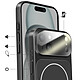 Avis Avizar Coque MagSafe pour iPhone 15 Rigide avec Verre Protection Caméra Noir