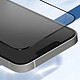 Acheter Protection d'Écran pour iPhone 17e en Verre trempé avec Bords Biseauté 2.5D Noir transparent