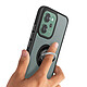 Avizar Coque pour Oppo Reno 14 F / 14 FS avec Support Anneau et Fixation Magnétique Noir pas cher