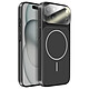 Avizar Coque MagSafe pour iPhone 15 Rigide avec Verre Protection Caméra Noir La coque MagSafe pour iPhone 15 épouse le smartphone et protège sans épaissir son design