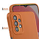 Avis Avizar Coque pour Galaxy A13 / A04s en Silicone Souple avec Renfort Bloc Caméra Marron