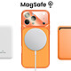 Acheter Avizar Coque MagSafe pour iPhone 16 Pro Max Rigide avec Verre Protection Caméra Orange