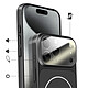 Avis Avizar Coque MagSafe pour iPhone 15 Pro Rigide avec Verre Protection Caméra Noir