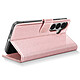 Acheter Avizar Étui Portefeuille pour Galaxy S26 Série Chesterfield Grainé Fonction Stand