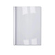 GBC Lot de 100 LinenWeave Plats de couverture thermique 3 mm blanc Chemise pré-ecollée