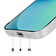 Avizar Coque pour iPhone 13 Compatible MagSafe Finition AG Glass Mate pas cher