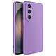Avizar Coque pour Galaxy S26 Plus en Silicone Souple avec Renfort Bloc Caméra Violet Coque en silicone souple absorbant les chocs, idéale pour protéger efficacement votre Samsung Galaxy S26 Plus contre les rayures et les petits impacts quotidiens