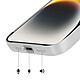 Avizar Coque pour iPhone 14 Compatible MagSafe Finition AG Glass Mate pas cher