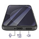 Acheter iMak Coque pour Redmi Note 15 Pro Plus 5G avec Contour Souple Noir transparent