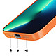 Avizar Coque pour iPhone 13 Pro Max Compatible MagSafe Finition AG Glass Mate pas cher