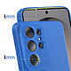 Avis Avizar Coque pour Galaxy S26 Ultra en Silicone Souple avec Renfort Bloc Caméra Bleu