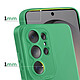 Avis Avizar Coque pour Galaxy S26 Ultra en Silicone Souple avec Renfort Bloc Caméra Vert